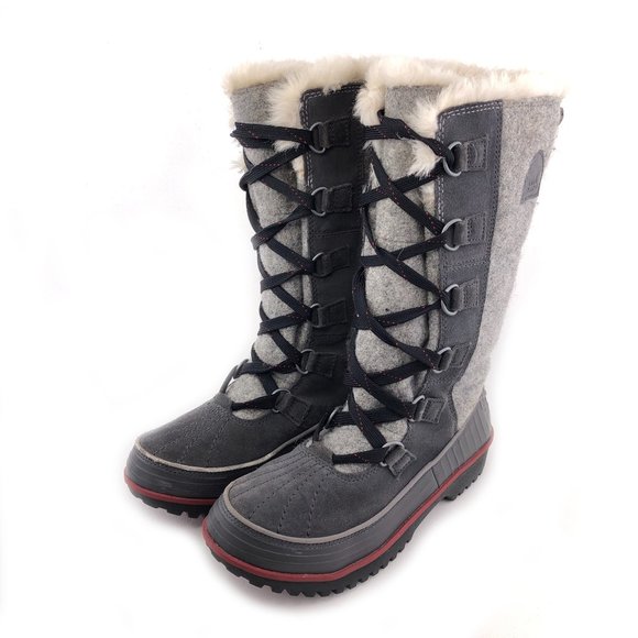 Sorel Tivoli High II Felt Winter Boots 7.5 - Picture 3 of 15